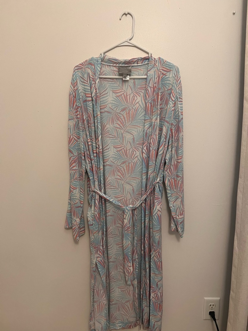 Summer Robe - Aqua & Coral